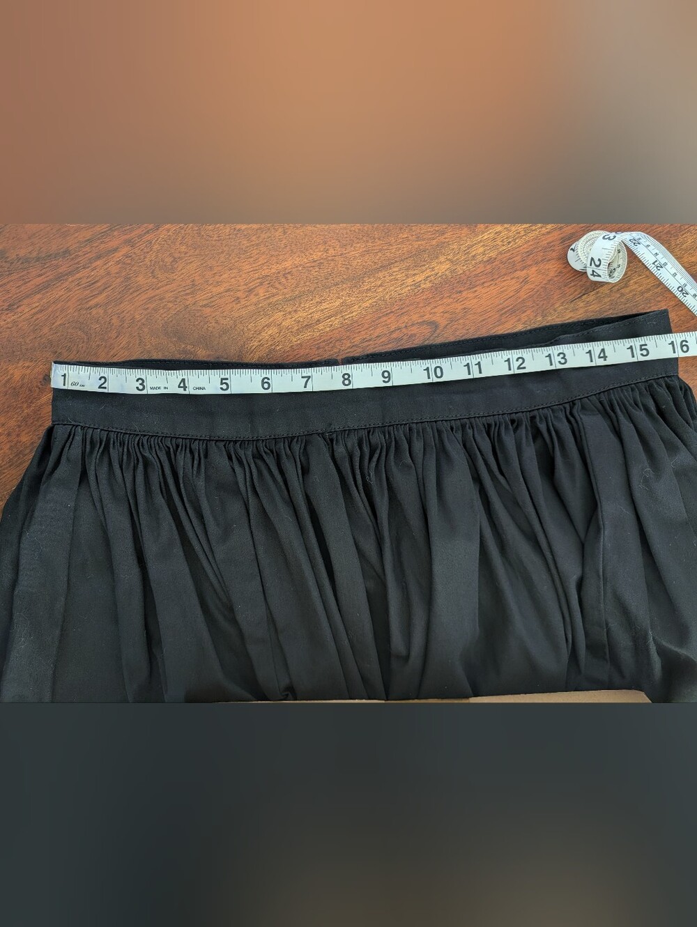 Vixen by Micheline Pitt Swing Skirt In Black Size XL - Picture 5 of 5